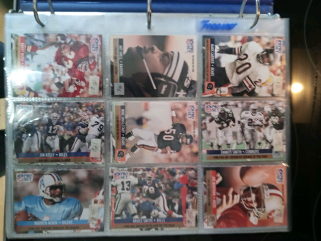 1991 Pro Set NFL Series 1 Complete Set 405 trading cards NRMT-MT in Arts & Collectibles in Barrie - Image 2