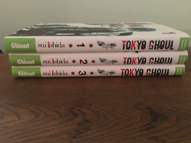 Tokyo Ghoul manga - Les 3 premiers tomes dans Bandes dessinées  à Ville de Montréal