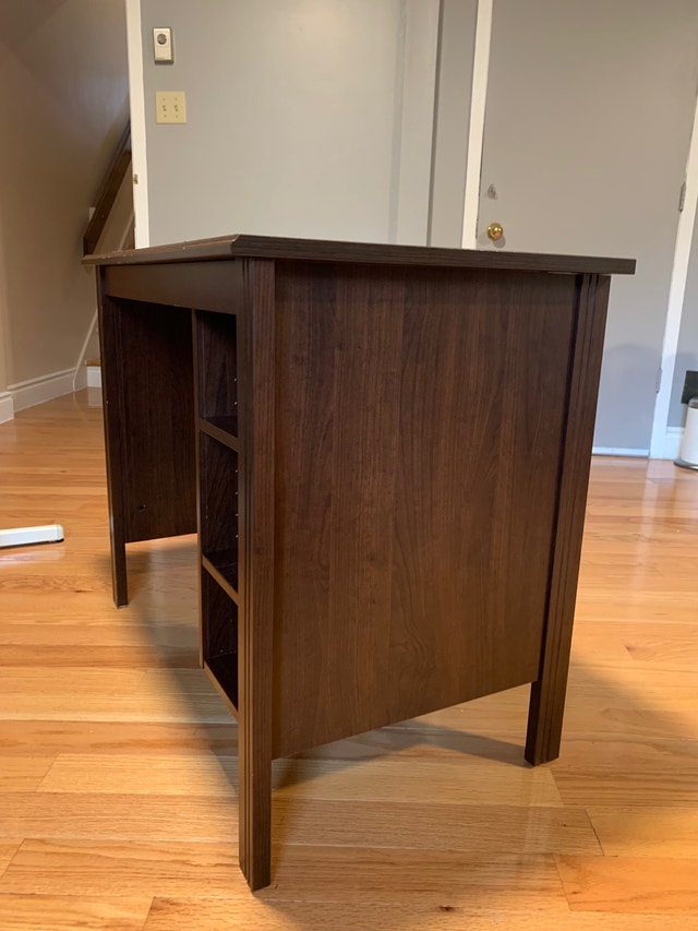 IKEA Brusali Desk, brown, 90x52 cm (35 3/8x20 1/2”) Bureaux Ville