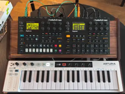 Elektron Digitakt + Elektron Digitone + Arturia Keystep 37 Combo, View more