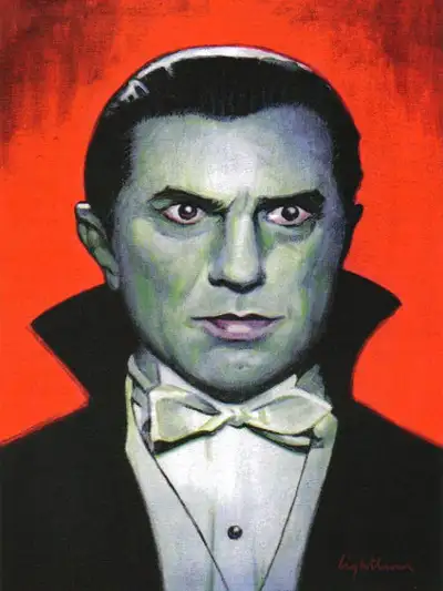 UNIVERSAL MONSTERS: DRACULA An original painting by Heavy Metal Magazine cover artist and award winn...