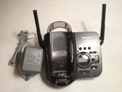J'ai à vendre une base fonctionnelle pour telephone residentiel sans fil, Marque : Panasonic Modele...