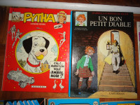 lots of old BD's hard cover comics french and english