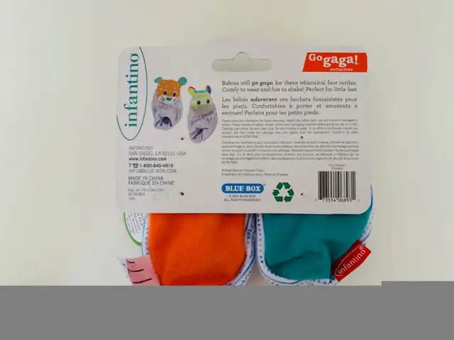 BABY RATTLES FOR THE FEET AND WRISTS-LIKE NEW in Multi-item in Edmonton - Image 8