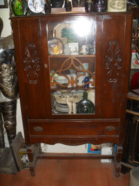 Beautiful Old China Cabinet for Sale
