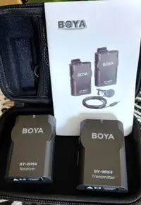 Boya Wireless Lavalier Microphone System