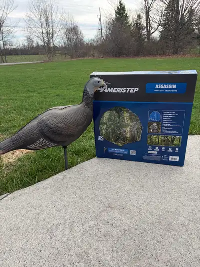 Turkey Blind and Decoy, View more
