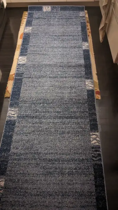 'The Loft' Runner, Light Blue, 10' x 2'7", View more