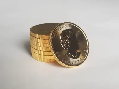 RCM Royal Canadian Mint Canada 1 oz 9999 Pure Fine Gold Canadian Maple Leaf Coins Buy and Sell Conte...