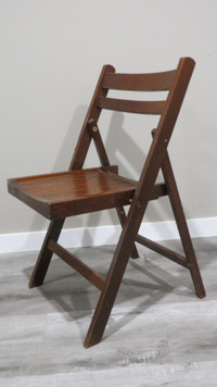 Wooden Folding Chair Set (4+1)
