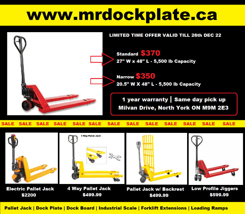 pallet jack, hand truck, lift table, hand truck, carts, dollies Other