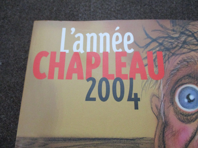 2 livres de caricature L'Année Chapleau 2003 et 2004 in Textbooks in Gatineau - Image 2