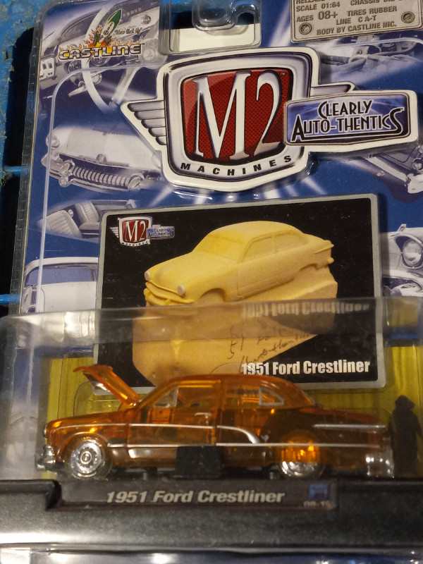 M2 1:64 1951 Ford Crestliner Clearly Auto Thentic HTF Lot 3 in Toys & Games in Trenton - Image 2