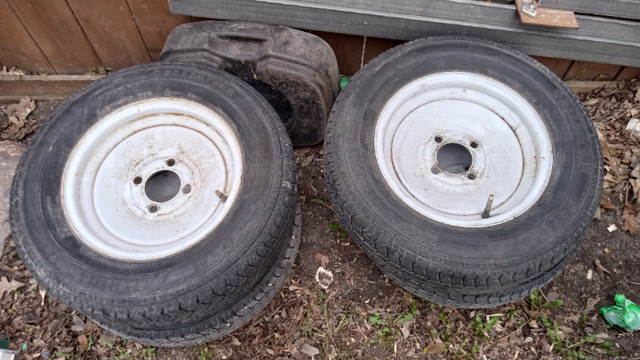 5 Truck  rims AND tiers 225/70R18 M/S in Tires & Rims in Winnipeg - Image 3