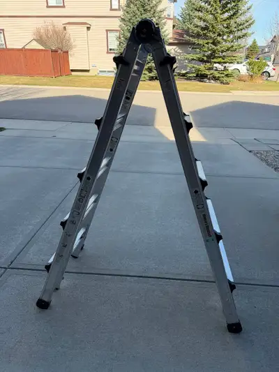 Cosco World's Greatest Multi-Use Articulating Ladder– 21ft reach, View more