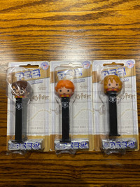 Harry Potter PEZ Candy Dispensory (3 in total)