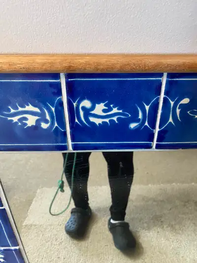 Mirror tiled frame., View more