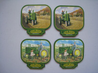 John Deere Tractor Coaster Set of 4