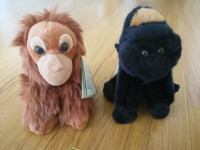 BRAND NEW Wild Republic Mini Gorilla and Orangutan