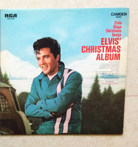 MONO 1970’S VINYL LP ELVIS’ CHRISTMAS ALBUM