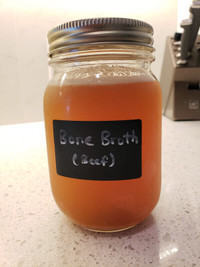 Made to order organic nutritious bone broth