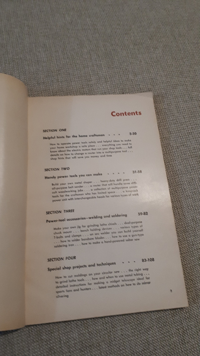 Magazine vintage Popular Mechanics Shop Notes outils (1957) (195 dans Manuels  à Laval/Rive Nord - Image 2