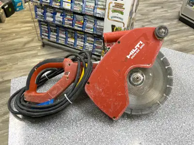 Hilti DCH EX300 Concrete Saw - Corded Saw Item # 156195 We do offer a 30 day warranty and can test b...