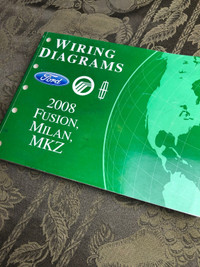 2008 FUSION,MILAN,MKZ FACTORY WIRING DIAGRAM MANUAL#M1049