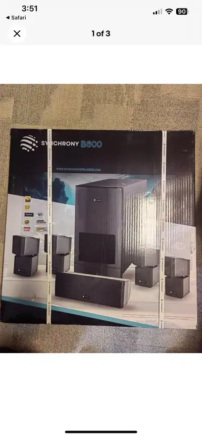  speakers B600advanced version 3138USD origin home, View more