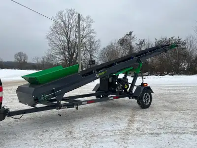 New 25ft Pan-it conveyor Convey your Sand, Topsoil, Soil, Salt, Rock with our new Pan-it conveyor. 2...