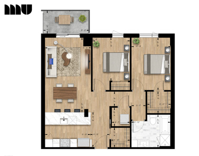Cession de bail – MU Apartments | 2605 Blvd Laurier, Sainte-Foy (Québec) Magnifique appartement mode...