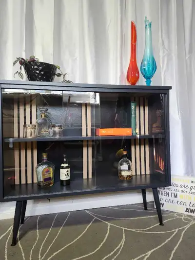 Mid-Century Modern Glass Display Cabinet, View more