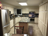 Kitchen cabinet and island for sale - July timeframe
