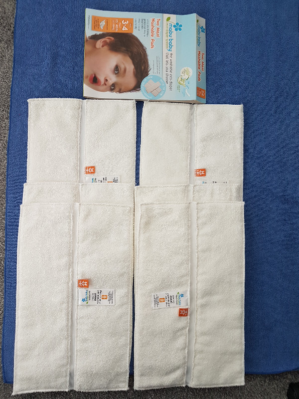 20 DIAPER INSERTS - NEW Plus 7 Used Inserts (Free with Purchase) in Bathing & Changing in Kitchener / Waterloo - Image 2