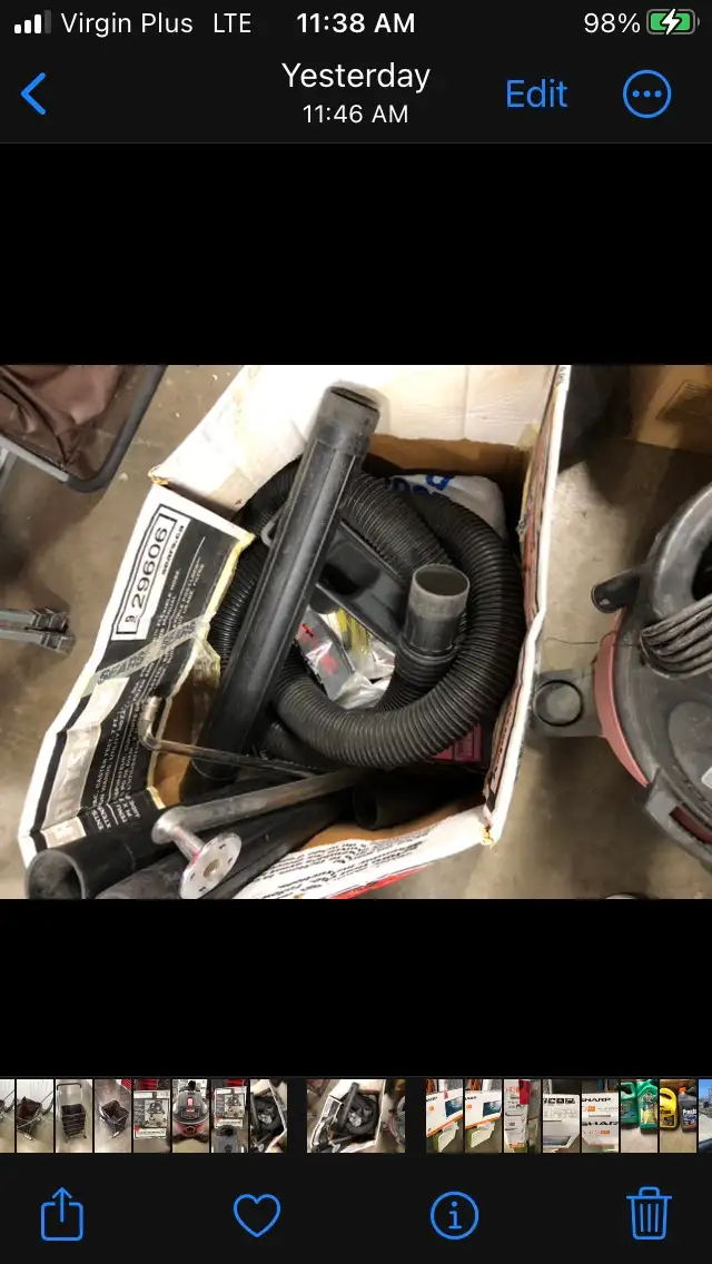 Craftsman 22L Wet/Dry Vacuum in Vacuums in Winnipeg - Image 4
