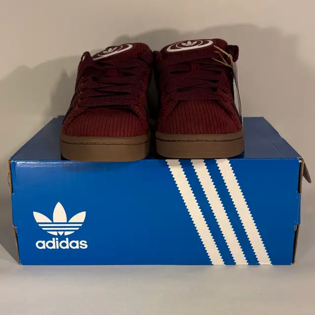 NEW ADIDAS CAMPUS 00s SHADOW RED DARK BROWN MENS SHOES SIZE 7.5  in Men's Shoes in Mississauga / Peel Region - Image 5