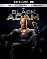Black Adam 4K Blu-ray DC