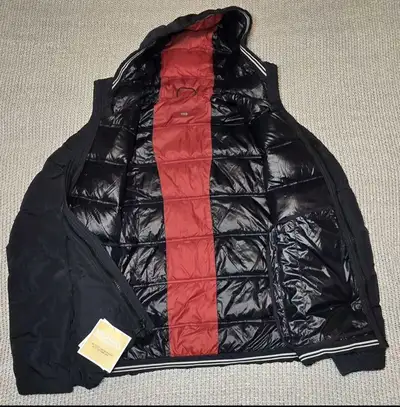 Michael Kors Puffer Jacket Mens Size Medium Navy BRAND NEW, View more