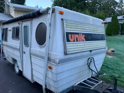 1980 Unik Molded Fibreglass Camper. The same molded fibreglass construction as Bigfoot, Boler, North...