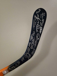 Oilers Team Signed Hockey Stick