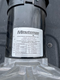Minutemen Vacuum Motor