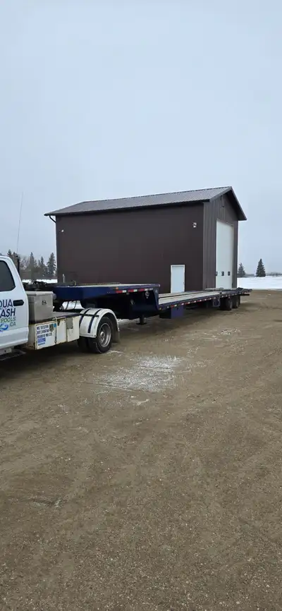 1200 sq Ft heated shop for rent with large overhead door (gravel floor and part wood floor) located...