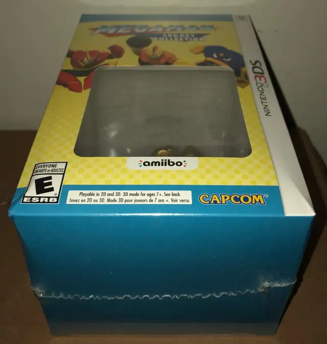 Mega Man Legacy Collection with Gold Amiibo (3DS, NA Version) in Arts & Collectibles in Calgary - Image 8