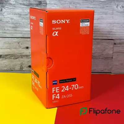 Sony Vario-Tessar T* FE 24-70mm f/4 ZA OSS - E-mount, View more