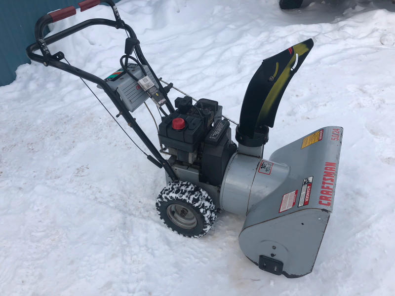 Master craft snowblower Snowblowers Thunder Bay Kijiji