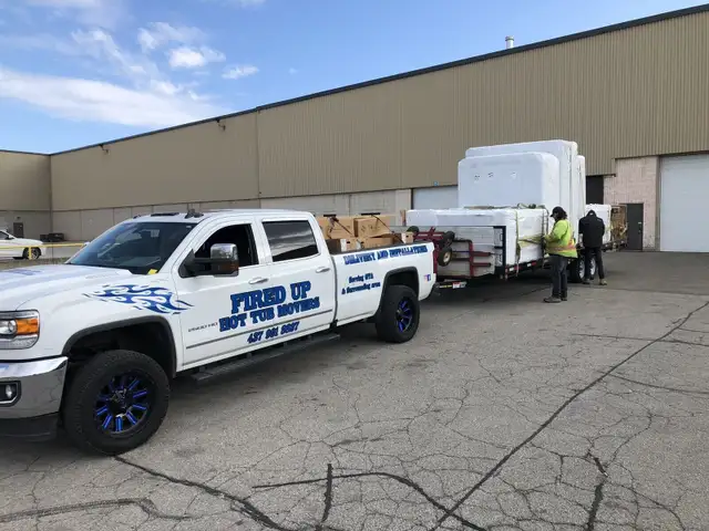 HOT TUB MOVERS MOVE DELIVERY REMOVALS CRANE in Moving & Storage in Kitchener / Waterloo - Image 7