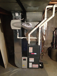 HVAC - Furnace, AC, WATER HEATER, TANKLESS, Ductwork