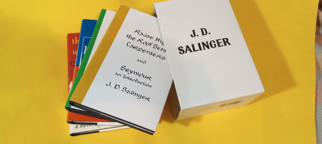 J.D. SALINGER 4 Volume Box Set hard cover in Fiction in City of Toronto - Image 3