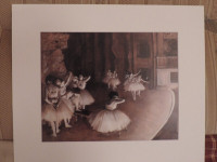 7 DEGAS ART PRINTS IN MATTS