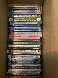 DVD’s. Over 50 top rated movies. 